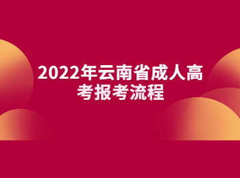 云南省成人高考報考流程